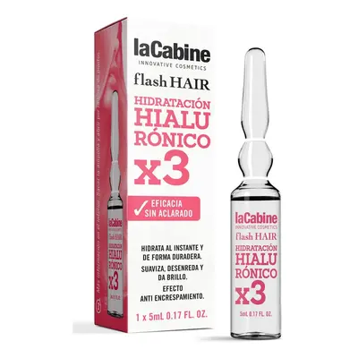 La Cabine - *Flash Hair* - Ampolla capilar hidratante Moisturizing Hyaluronic x3