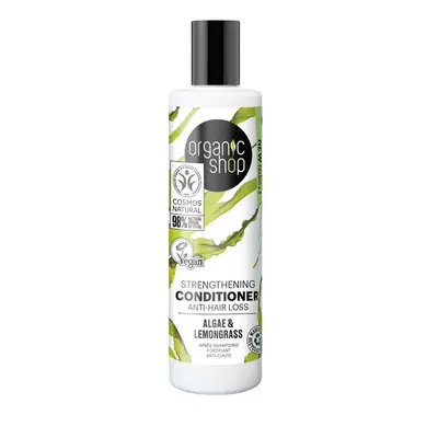 Organic Shop - Acondicionador Mineral Strenghthening - Alga orgánica y citronela