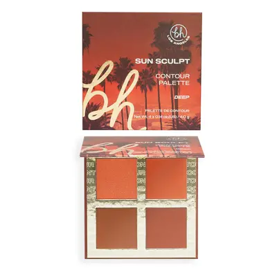 BH Cosmetics - Paleta de rostro Sun Sculpt Contour Palette - Deep