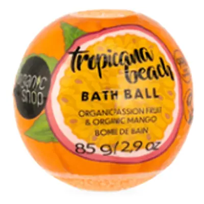 Natura Siberica - Bomba de baño de fruta de la pasión y mango orgánicos - Tropicana Beach