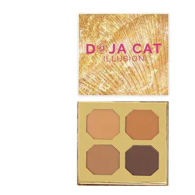 BH Cosmetics - *Doja Cat* - Paleta de contorno en polvo Illusion - Deep