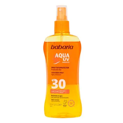 Babaria - Fotoprotector bifásico en spray Aqua UV SPF 30