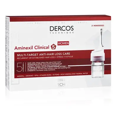 Vichy - *Vichy Dercos* - Tratamiento anticaída multi-acción Aminexil Clinical 5 Women