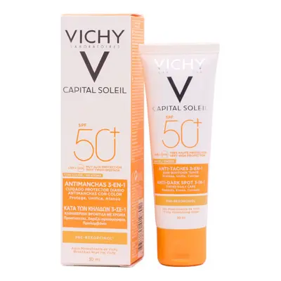 Vichy - *Capital Soleil* - Tratamiento anti manchas 3 en 1 SPF50+ Idéal Soleil