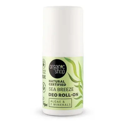 Organic Shop - Desodorante roll-on - Algas y 7 minerales