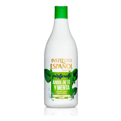 Instituto Español - Champú purificante 750ml - Árbol de té + Menta