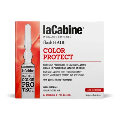 La Cabine - *Flash Hair* - Ampollas capilares Color Protect - Cabello teñido