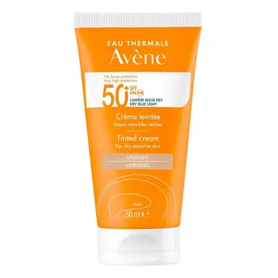 Avène - Protector solar con color SPF50+ - Pieles sensibles secas