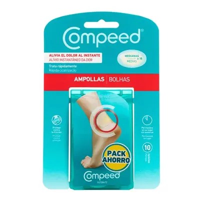 Compeed - Ampollas medianas - 10 apósitos