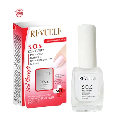 Revuele - Tratamiento para uñas débiles Nail Therapy SOS Complex