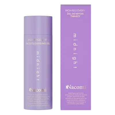 Nacomi - *Rich Recovery* - Gel limpiador facial con Midnight