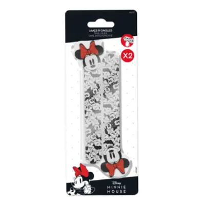 ABC Cosmetics - *Disney Minnie Mouse* - Limas de uñas - 2 unidades