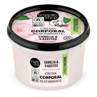 Organic Shop - Crema corporal - Camelia orgánica y 5 aceites