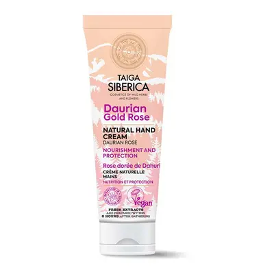 Natura Siberica - *Taiga Siberica* - Crema de manos natural - Rosa daúrica