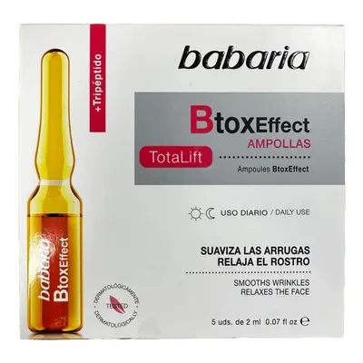 Babaria - *TotaLift* - Ampollas antiarrugas BtoxEffect