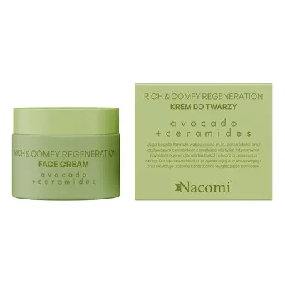 Nacomi - *Rich & Comfy Regeneration* - Crema facial regenerador con aguacate y ceramidas