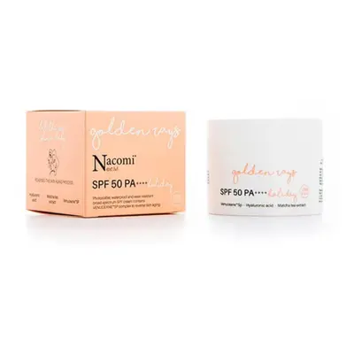 Nacomi - *Next Lvl* - Crema facial antiarrugas SPF50 PA++++ Golden Rays Holiday