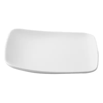 Plato pan cuadrado porcelana 15cm blanco Vital Square Ariane