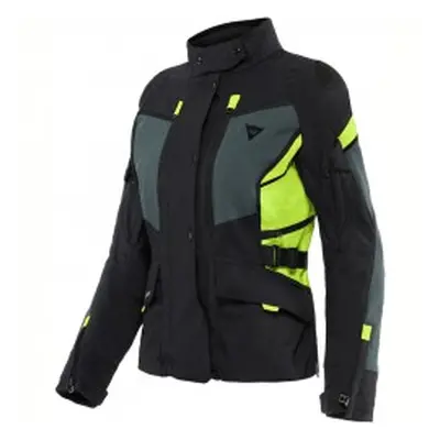 Dainese Carve Master 3 Mujer Gore-tex Jacket Black E-bony Fluo-yellow - Talla