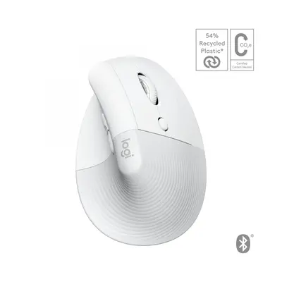 Logitech Lift for Mac ratón mano derecha RF Wireless + 910-006477