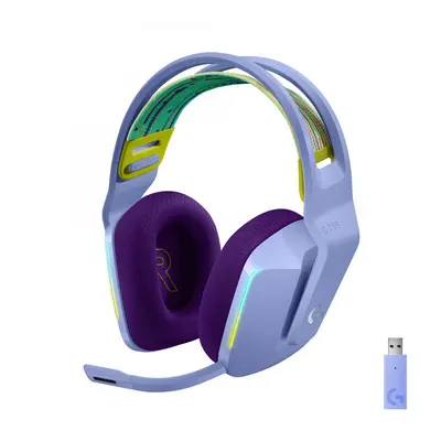 Logitech G G733 Auriculares Inalámbrico Diadema Juego Lila 981-000890