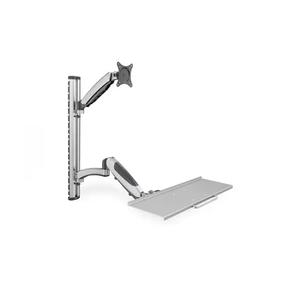 Digitus DA-90354 soporte para monitor 68,6 cm (27") Plata DA-90354