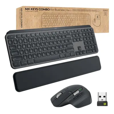 Logitech MX Keys combo for Business Gen 2 teclado Ratón 920-010933