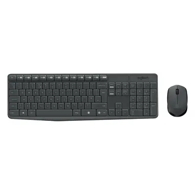 Logitech MK235 teclado Ratón incluido USB QWERTZ Alemán 920-007905