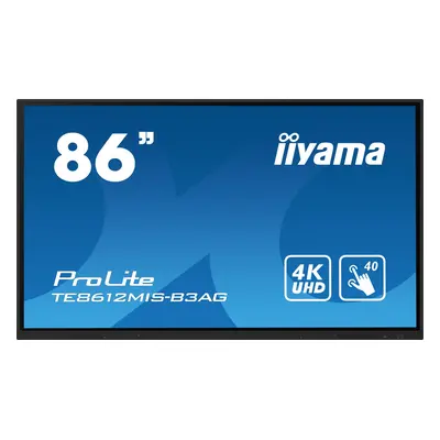 iiyama TE8612MIS-B3AG pantalla de señalización TE8612MIS-B3AG