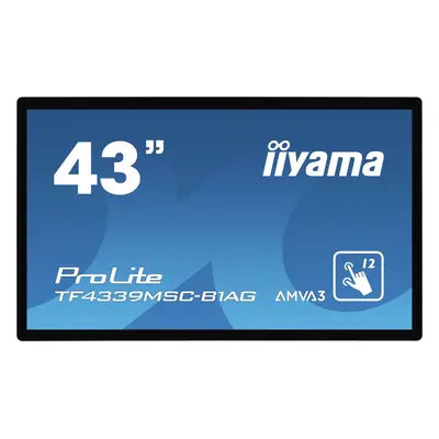 iiyama ProLite TF4339MSC-B1AG monitor pantalla táctil TF4339MSC-B1AG