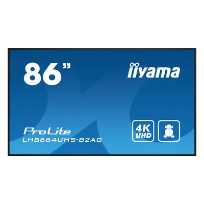 iiyama LH8664UHS-B2AG pantalla de señalización LH8664UHS-B2AG