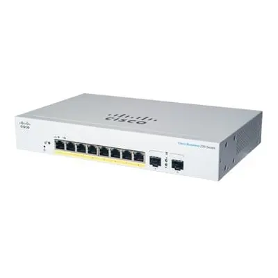 Cisco CBS220-8P-E-2G-EU Smart 8-port GE, PoE+ 65W CBS220-8P-E-2G-EU