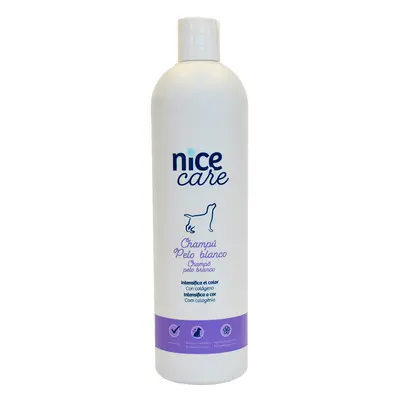 0.3 L Nice Care Champú Pelo Blanco para perros