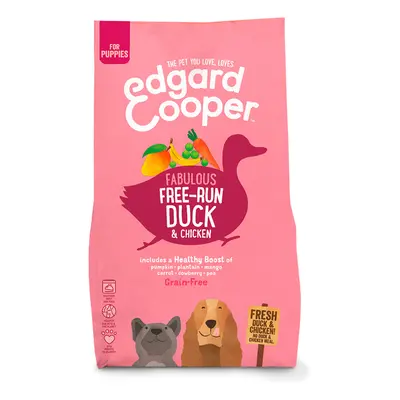 2.5 kg Edgard y Cooper Puppy Pato y Pollo pienso para cachorros