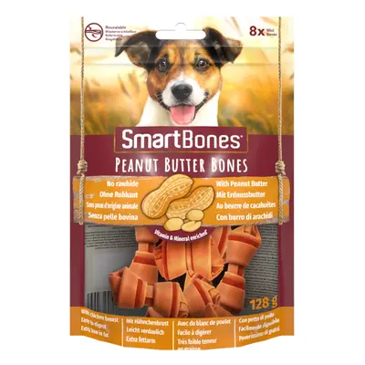 0.128 KG SmartBones Huesos de Mantequilla de Maní Mini para perros