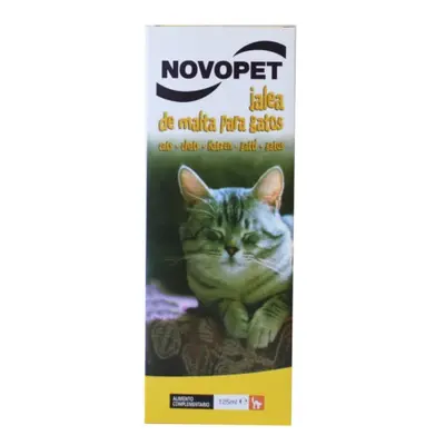 0.125 KG Novopet jalea de malta para gatos