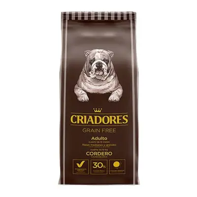 2 x 12 kg Criadores Adulto Grain Free Cordero pienso para perros de raza mediana y grande ¡Pack 