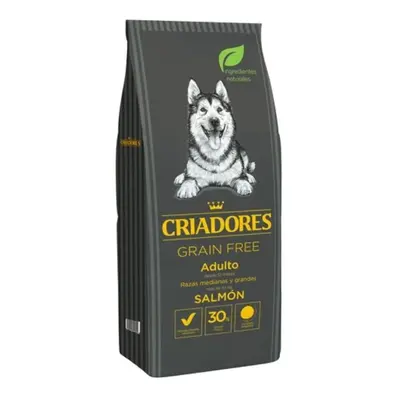 2 x 12 kg Criadores Adulto Grain Free Salmón pienso para perros de razas medianas y grandes ¡Pac