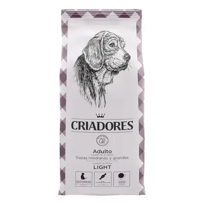 2 x 15 kg Criadores Adulto Light pienso para perros de raza grande y mediana ¡Pack ahorro!