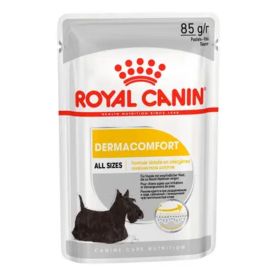 48 sobres x 85 g Royal Canin Dermacomfort Sobres Paté para perros ¡Pack ahorro!