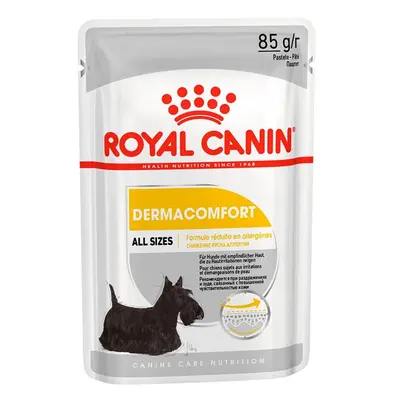 12 sobres x 85 g Royal Canin Dermacomfort Sobres Paté para perros ¡Pack ahorro!