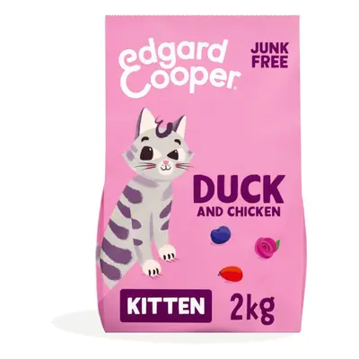 2 KG Edgard & Cooper Kitten Pato y Pollo pienso