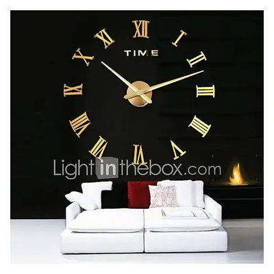 Reloj de pared - Acrílico/Metal/Acero inoxidable - Moderno/Contemporáneo/Casual/Oficina/ Negocio