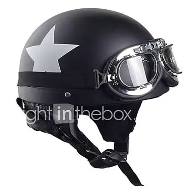 Medio Casco Flexible ABS Los cascos de motocicleta