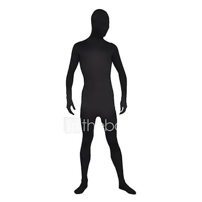 Disfraces Zentai Morphsuit Ninja Zentai Disfraces de Cosplay Negro Un Color Leotardo/Pijama Mono