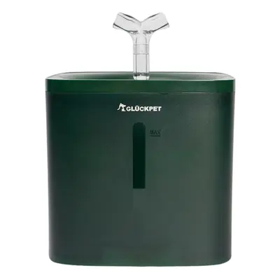 Fuente de Agua para Gatos 2L Silenciosa con Filtro de Carbón Glückpet