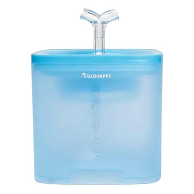 Fuente de Agua para Gatos 2L Silenciosa con Filtro de Carbón Glückpet