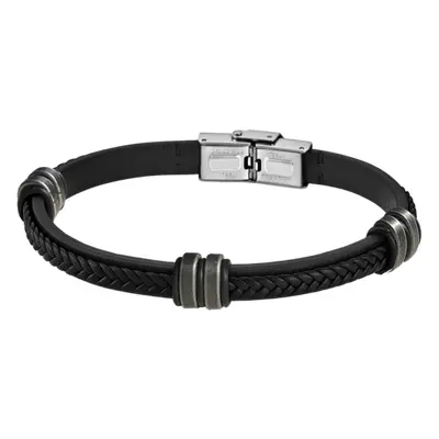 Pulsera Lotus Style Urban Man Ls1829-2/c Acero, Hombre