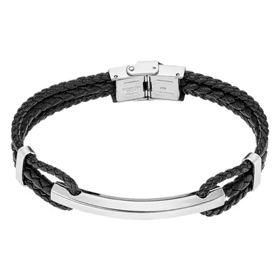 Pulsera Lotus Style Men In Black Ls2387-2/1 Acero Inoxidable 316l, Hombre