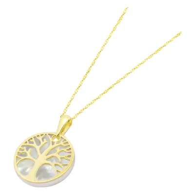 Collar Arbol Vida Time Road Hin00018/43 Oro, Mujer